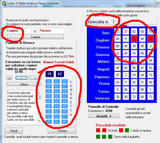 software per giocare al lotto